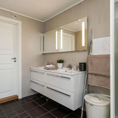 Large And Modern In Langesund With A Lovely Patio Bamble